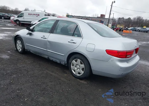 2005 Honda Accord 2.4 Lx from USA, damaged, VIN 1HGCM554X5A193304